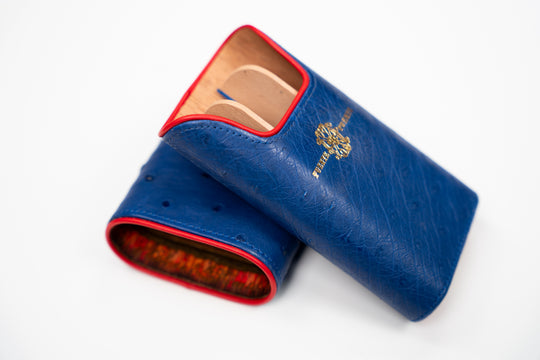 Brizard & Co. × Fuente Fuente × Maccarrone - OpusX - Les Chaînes de l'Amour Travel Case (Limited Edition) - Blue