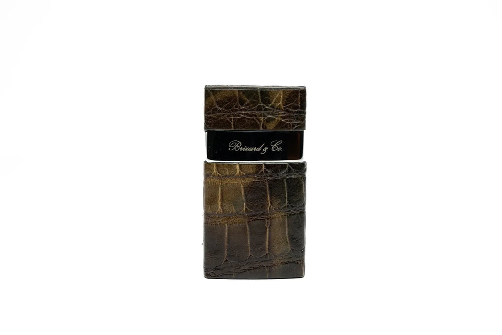 Brizard and Co. Venezia Lighter in genuine alligator skin, luxury cigar lighter at Cigar Inc, Woodland Hills