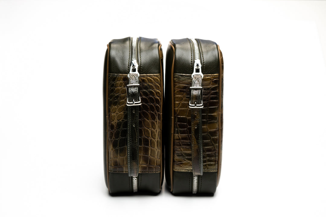 Brizard and Co. - Humidor and  Havana Traveler - Genuine Alligator Skin Collection