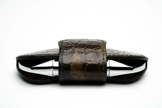 Brizard and Co. - The "V" Cutter - Alligator Skin Collection