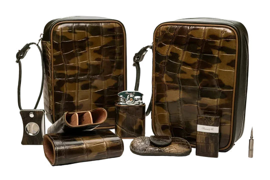 Brizard & Co - Elite Cutter - Genuine Alligator Skin Collection