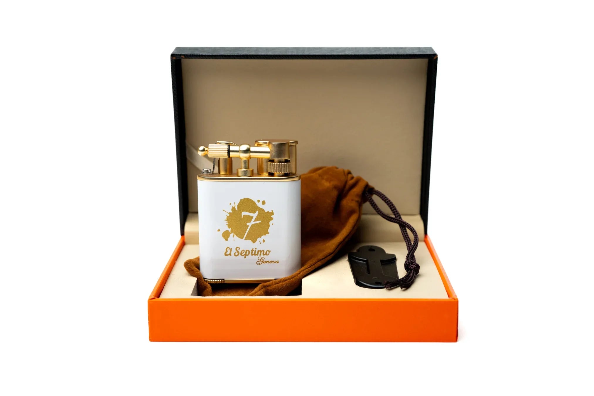 El Septimo Double Jet Torch Lighter & Punch | Luxury Cigar