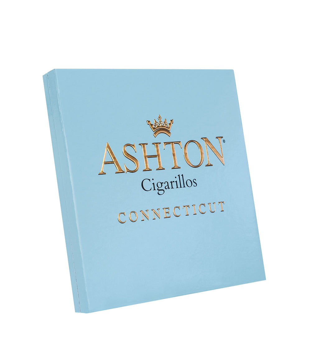Ashton Small Cigars Connecticut Cigarillos (3.75 x 26) (Pack of 10) pack - Cigar Inc
