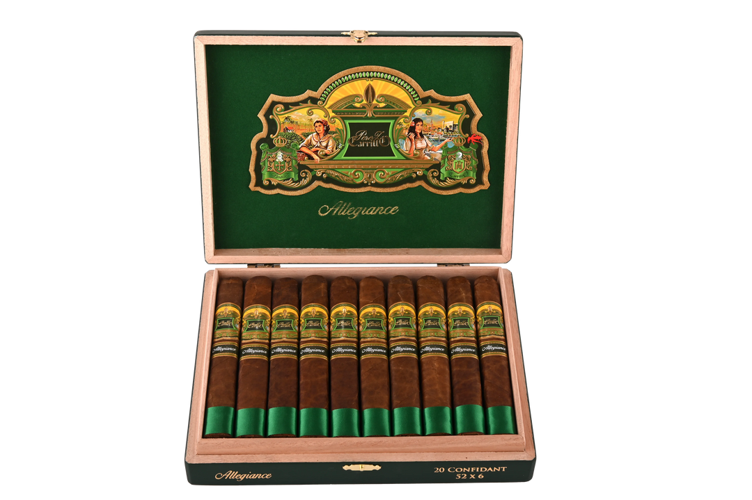 E.P. Carrillo Allegiance Confidant Box Open - Cigar Inc