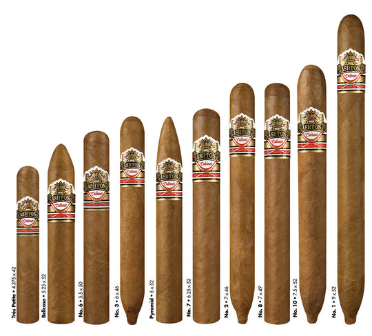 Ashton Cabinet #4 shape chart - Cigar Inc