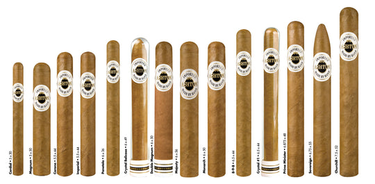 Ashton Magnum shape chart - Cigar Inc