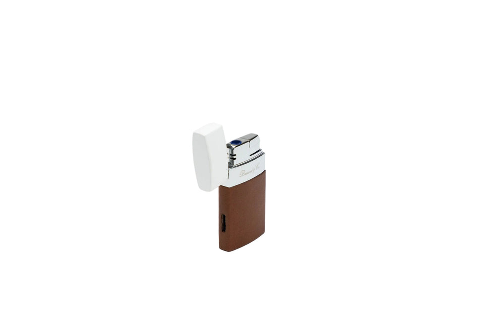 Brizard & Co – Venezia Lighter -& Whisky Calf Leather & White