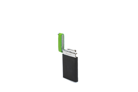 Brizard & Co - “Sottile” Lighter - Racing Black & Lime Green Collection