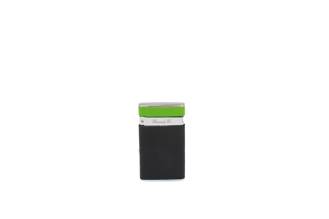 Brizard & Co - “Sottile” Lighter - Racing Black & Lime Green Collection