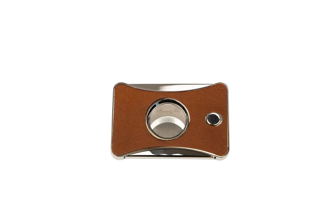 Brizard & Co – Elite Series II Cutter - Whisky Calf Leather & Black – With Pouch