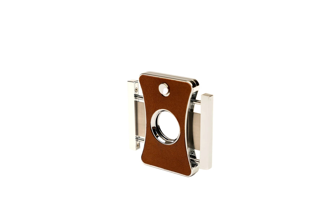 Brizard & Co – Elite Series II Cutter - Whisky Calf Leather & Black – With Pouch