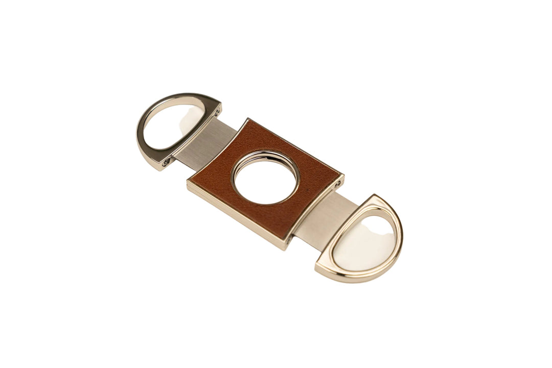 Brizard & Co – Double Guillotine Series II Cutter - Whisky Calf Leather & White