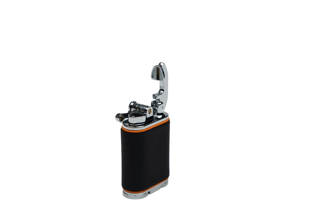 Brizard & Co - Gatsby Table Lighter - Racing Black & Orange Collection