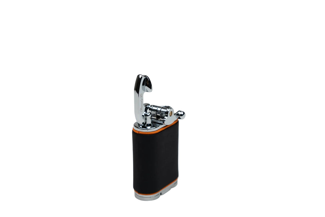 Brizard & Co - Gatsby Table Lighter - Racing Black & Orange Collection