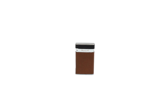 Brizard & Co – Sottile Premium Lighter - Whisky Calf Leather & Black Collection