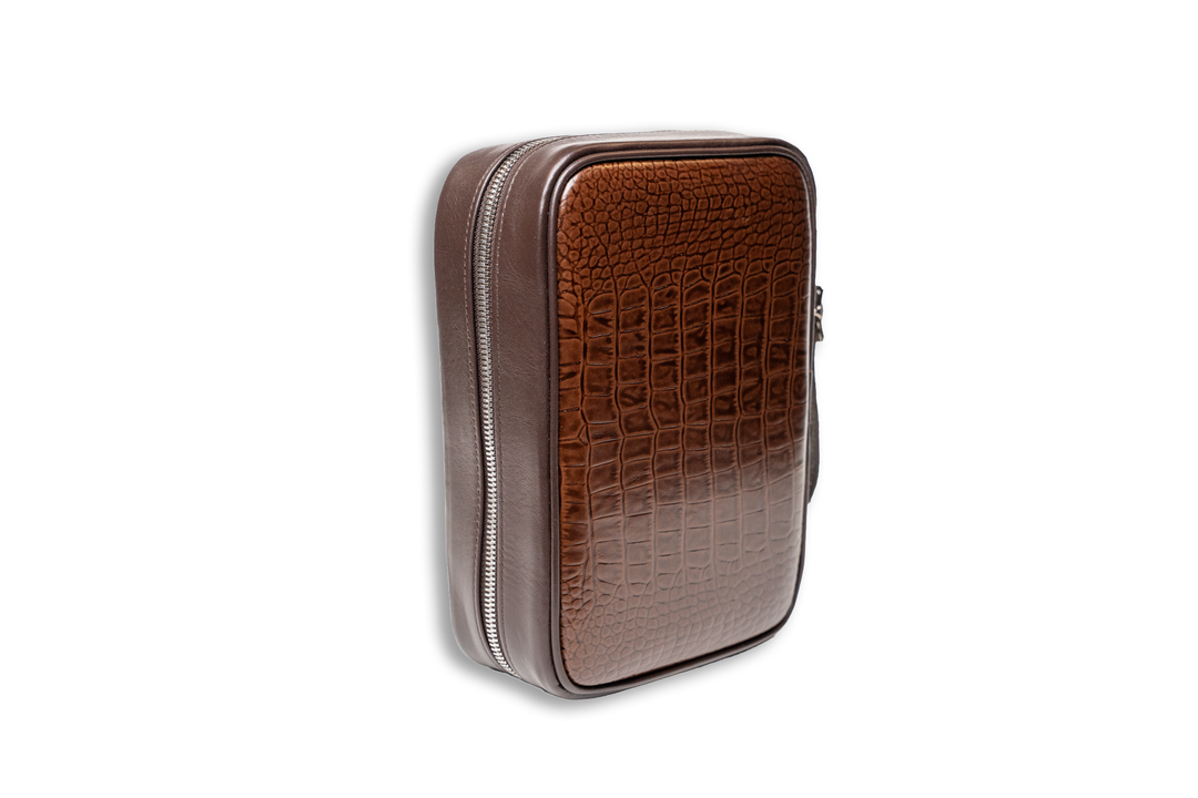 Brizard and Co - Havana Traveler - Croco Pattern Tobacco Collection (Variable Types and Prices)
