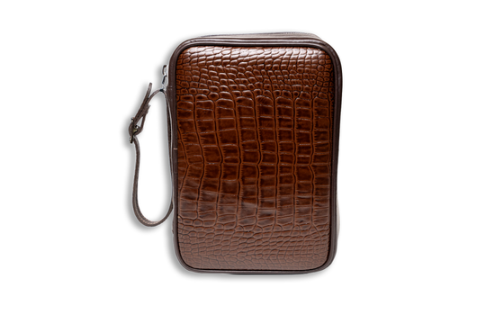 Brizard and Co - Havana Traveler - Croco Pattern Tobacco Collection (Variable Types and Prices)