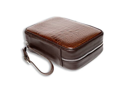 Brizard and Co - Havana Traveler - Croco Pattern Tobacco Collection (Variable Types and Prices)