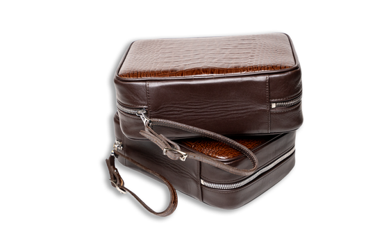 Brizard and Co - Havana Traveler - Croco Pattern Tobacco Collection (Variable Types and Prices)