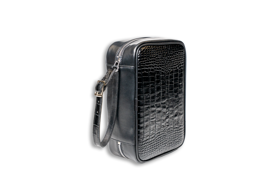 Brizard and Co - Havana Traveler - Croco Pattern Black Collection (Variable Types and Prices)