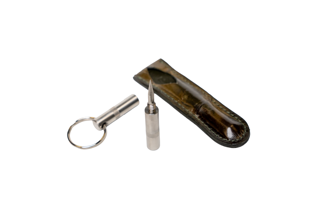 Brizard and Co. - The "Trilogy" Cigar Punch - Genuine Alligator Skin Collection