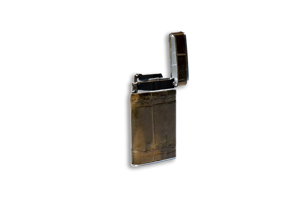 Brizard and Co. - The Sottile Lighter - Genuine Alligator Skin Collection