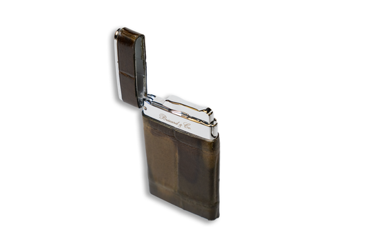 Brizard and Co. - The Sottile Lighter - Genuine Alligator Skin Collection