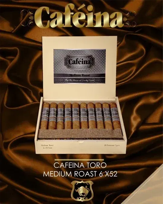 Caféina Medium Roast Toro - Box - Cigar Inc