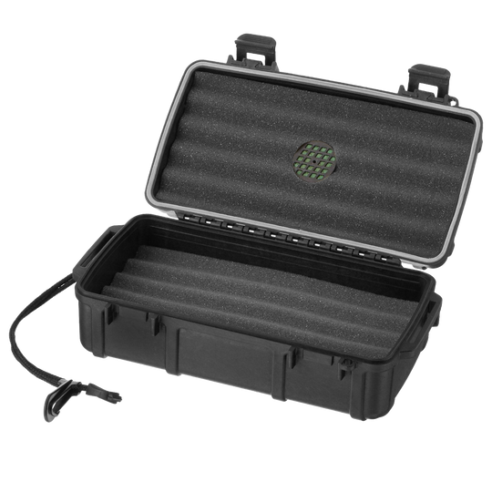 Cigar Caddy 10-Count First Responder Series Blue Line Travel Case