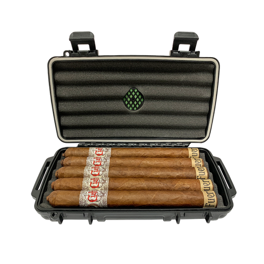 Cigar Caddy 5-Count First Responder Series Red Line Travel Case - view 3