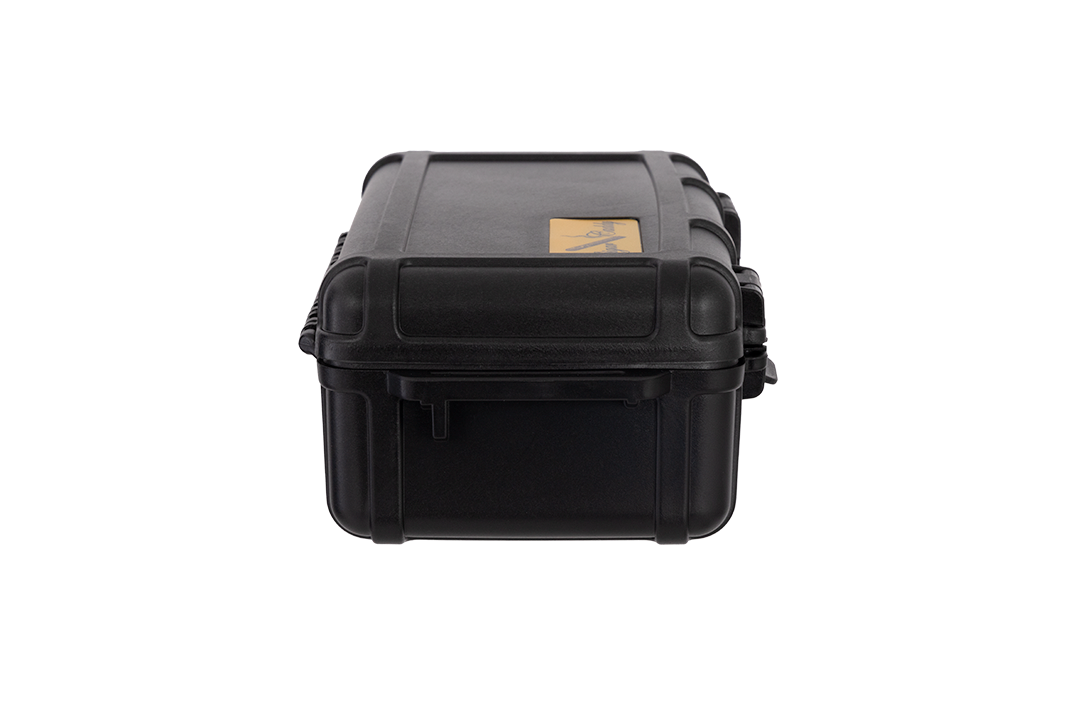 Cigar Caddy Black 10-Count Travel Case