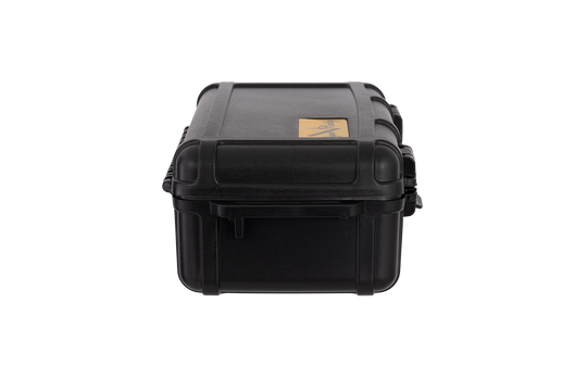 Cigar Caddy Black 10-Count Travel Case