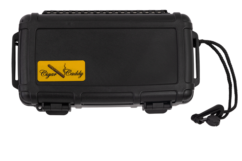 Cigar Caddy Black 10-Count Travel Case - view 2