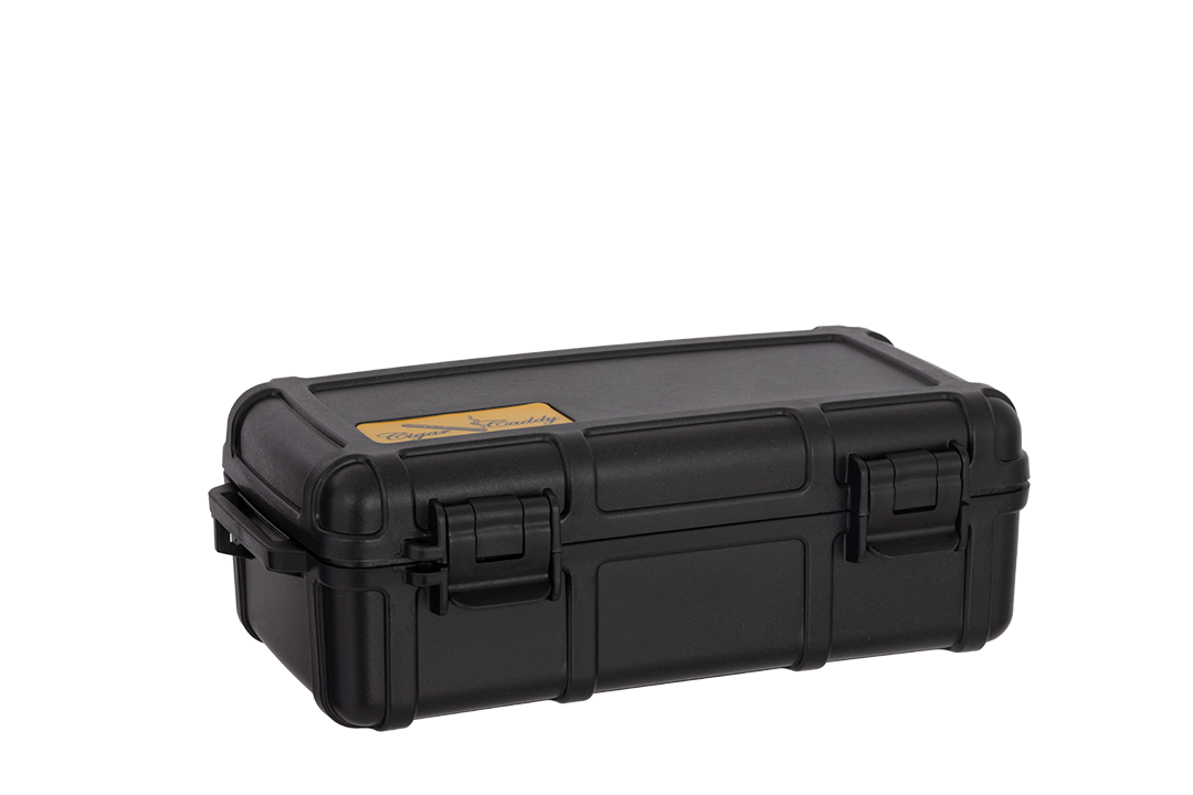 Cigar Caddy Black 10-Count Travel Case - view 3
