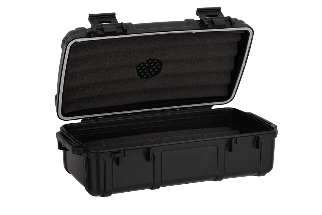 Cigar Caddy Black 10-Count Travel Case - view 6