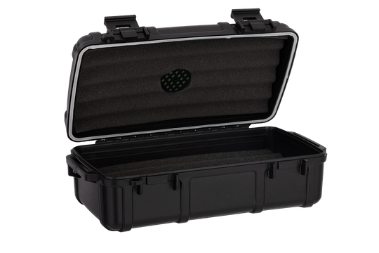 Cigar Caddy Black 10-Count Travel Case - view 6