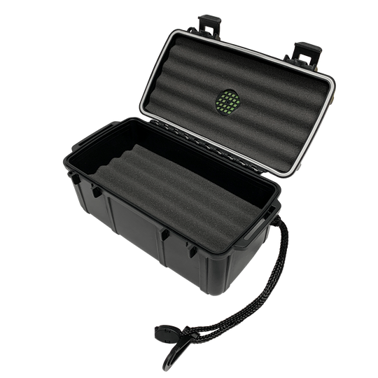 Cigar Caddy Black 15-Count Travel Case - view 2