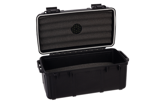 Cigar Caddy Black 15-Count Travel Case - view 3
