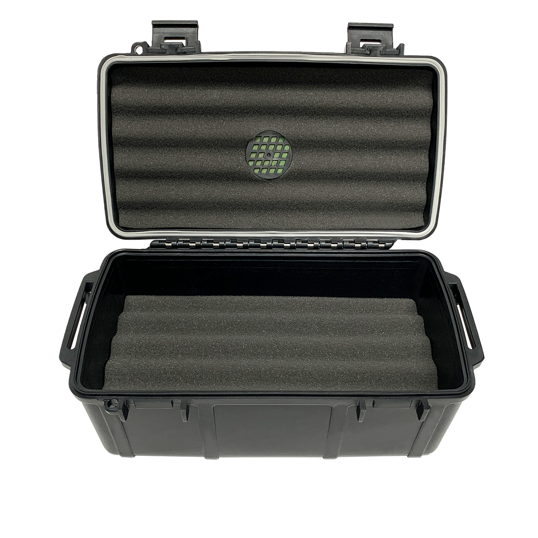 Cigar Caddy Black 15-Count Travel Case - view 4