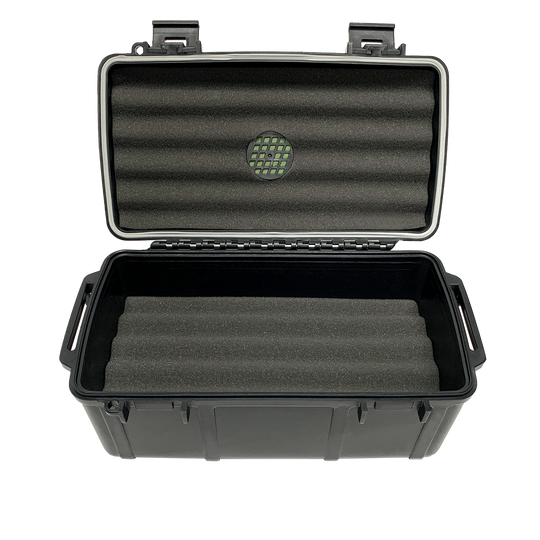 Cigar Caddy Black 15-Count Travel Case - view 4