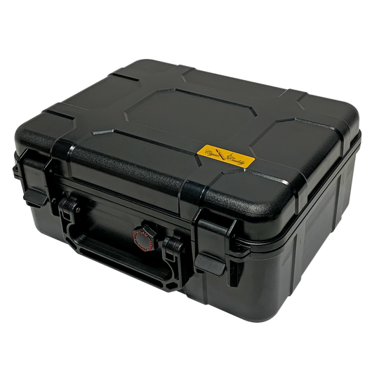 Cigar Caddy Black 40-Count Travel Case