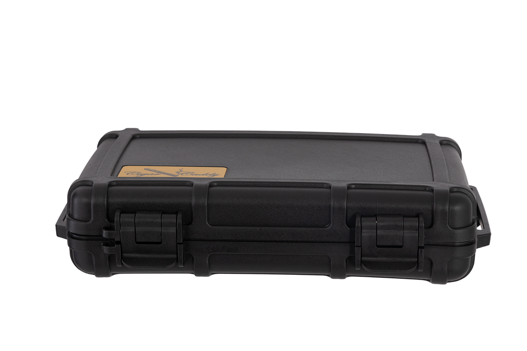 Cigar Caddy Black XL 5-Count Travel Case
