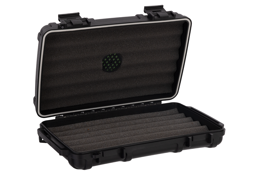 Cigar Caddy Black XL 5-Count Travel Case - view 6