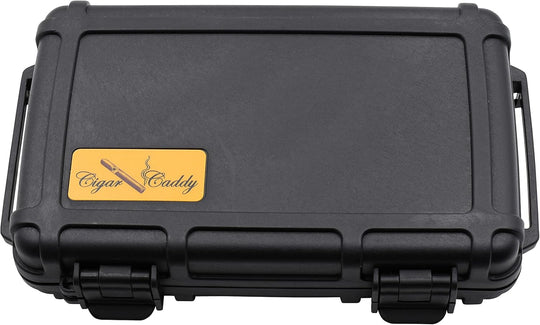 Cigar Caddy Black XL 5-Count Travel Case - view 7