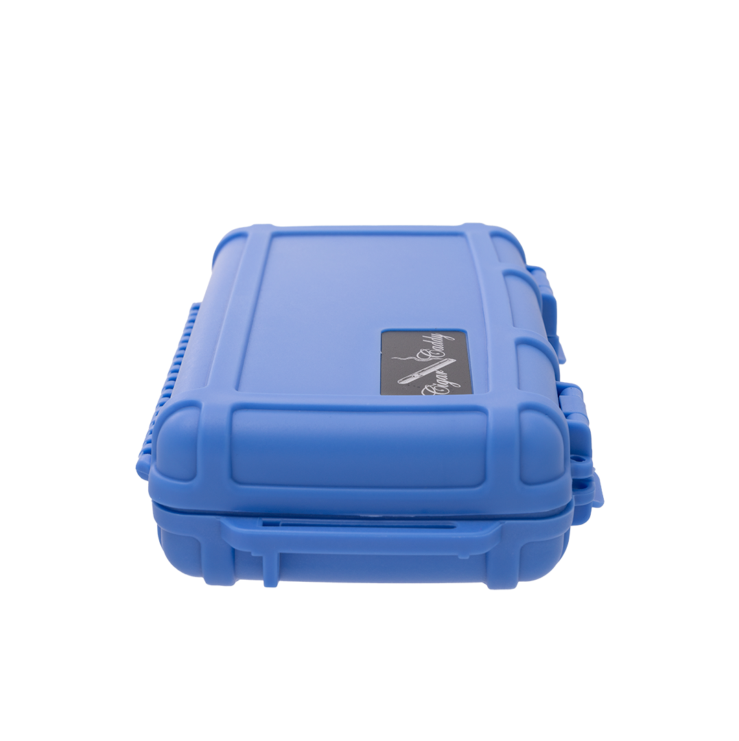 Cigar Caddy Blue 5-Count Travel Case - view 2