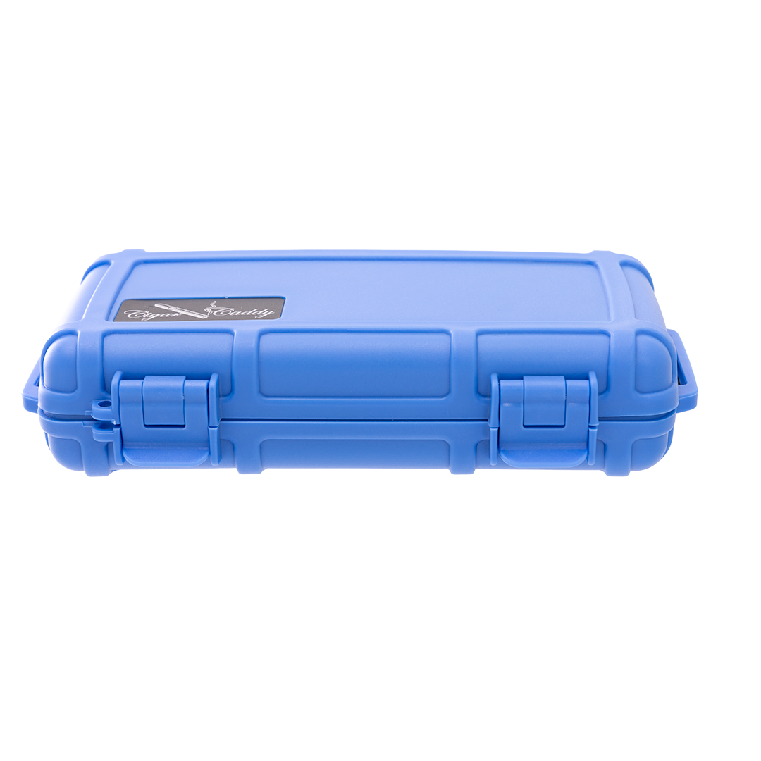 Cigar Caddy Blue 5-Count Travel Case - view 3