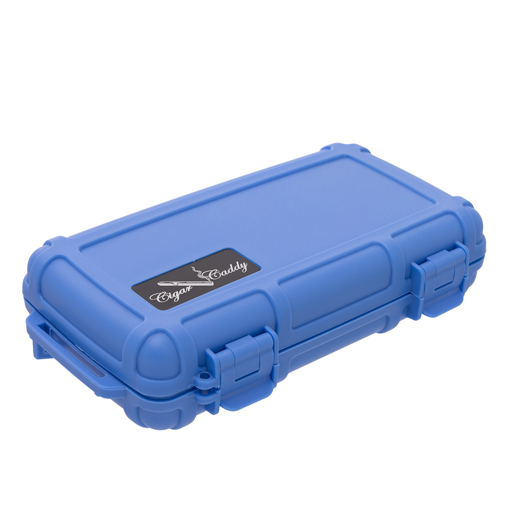 Cigar Caddy Blue 5-Count Travel Case - view 5