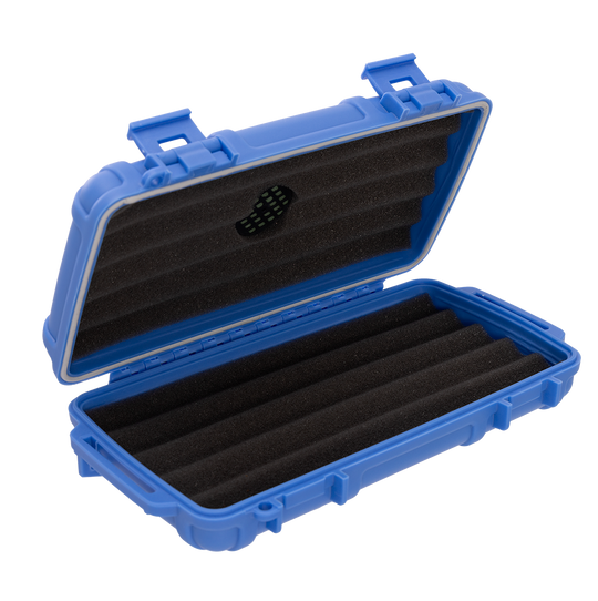 Cigar Caddy Blue 5-Count Travel Case - view 6