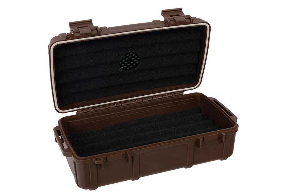 Cigar Caddy Brown 10-Count Travel Case - view 2