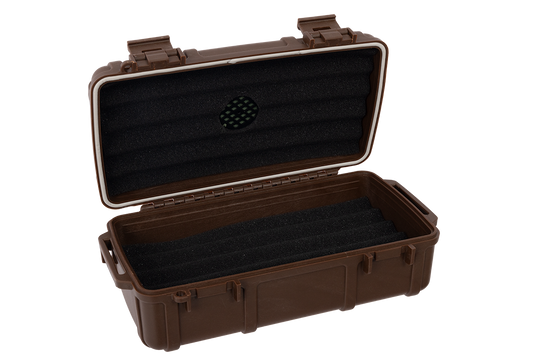 Cigar Caddy Brown 10-Count Travel Case - view 2